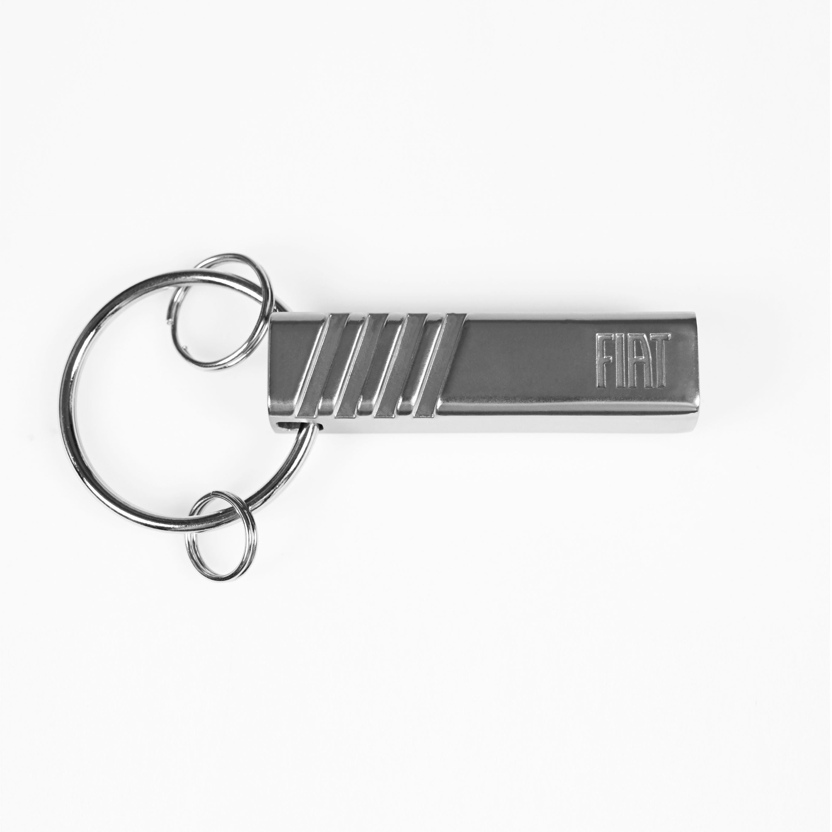 SILVER KEY RING - FIAT