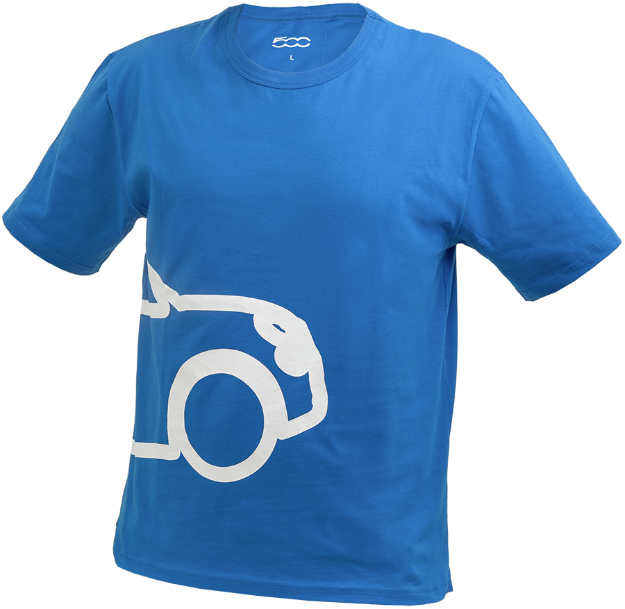 T-SHIRT BLU - 500