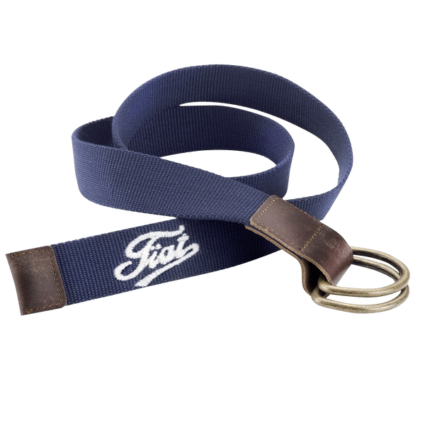 Blue cordura FIAT vintage belt