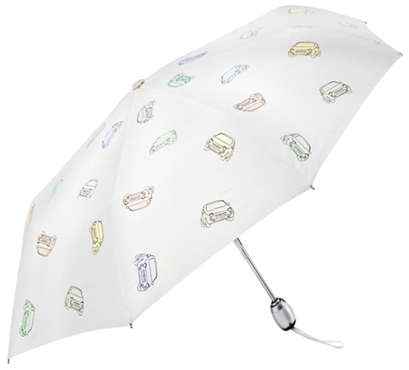 Retractable umbrella 500 white